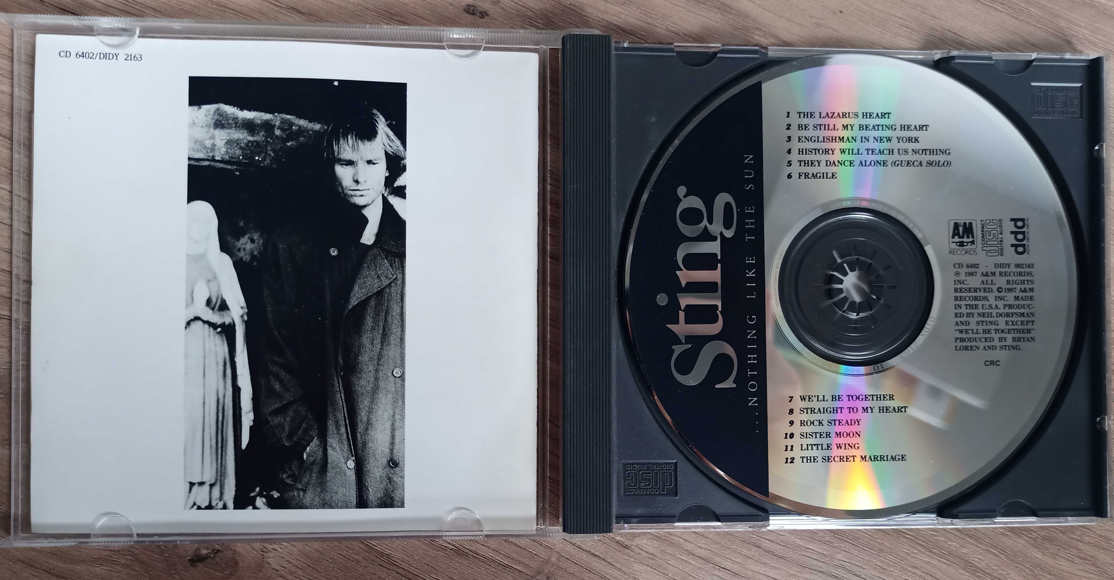 Płyta CD Sting "...nothing like the sun"