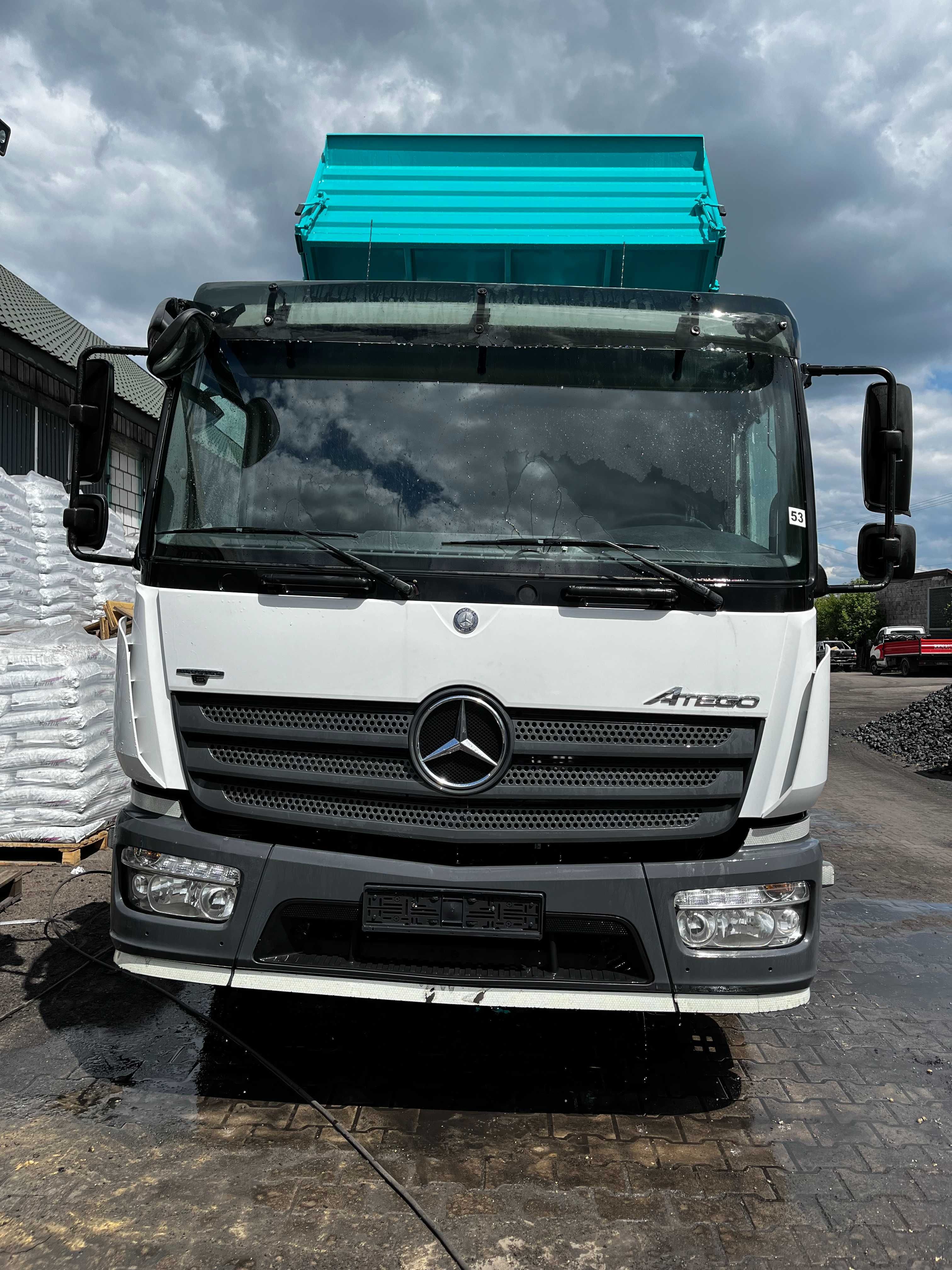 Mercedes Atego 1218, wywrot 3-stronny, rok 2015