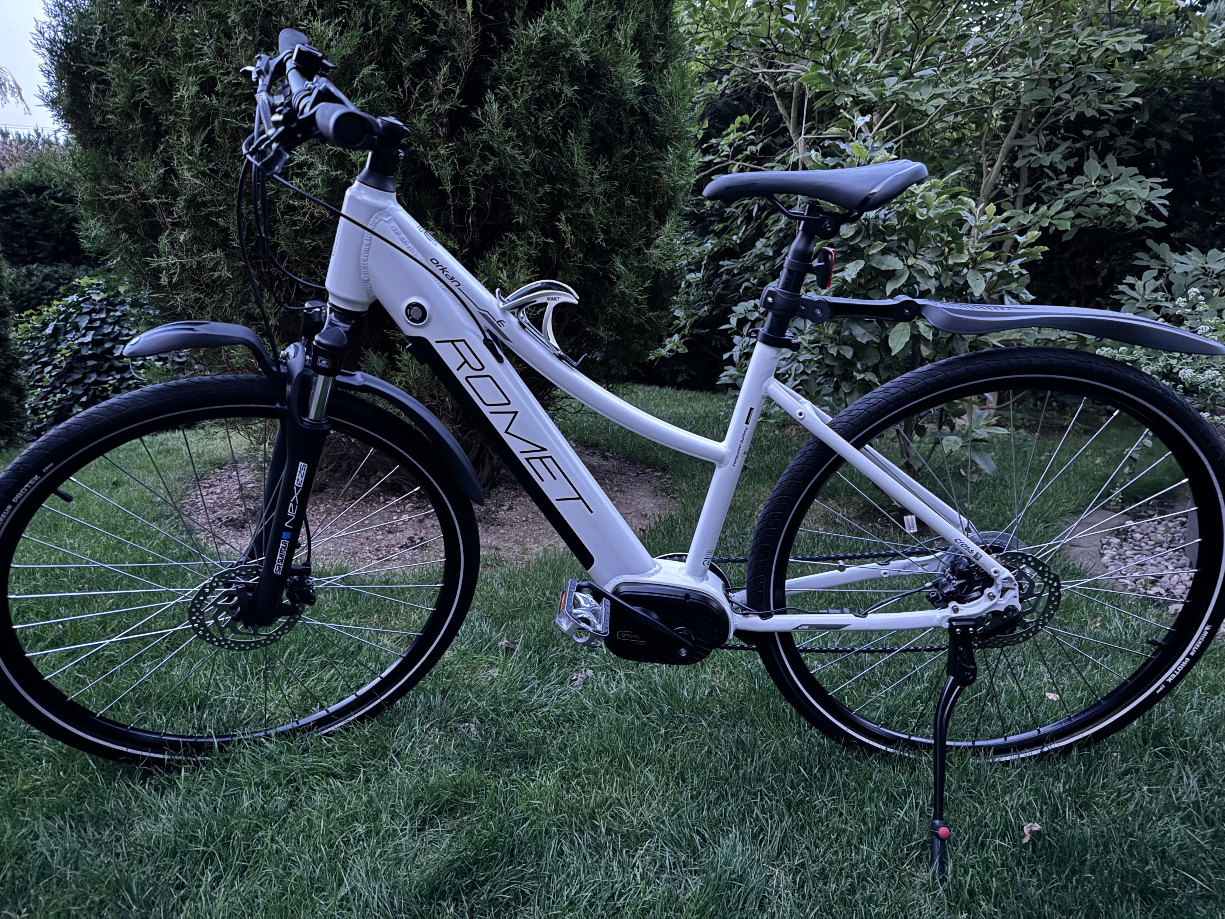 Rower elektryczny Romet Orkan 28” Bafang M300 – mało używany, jak nowy
