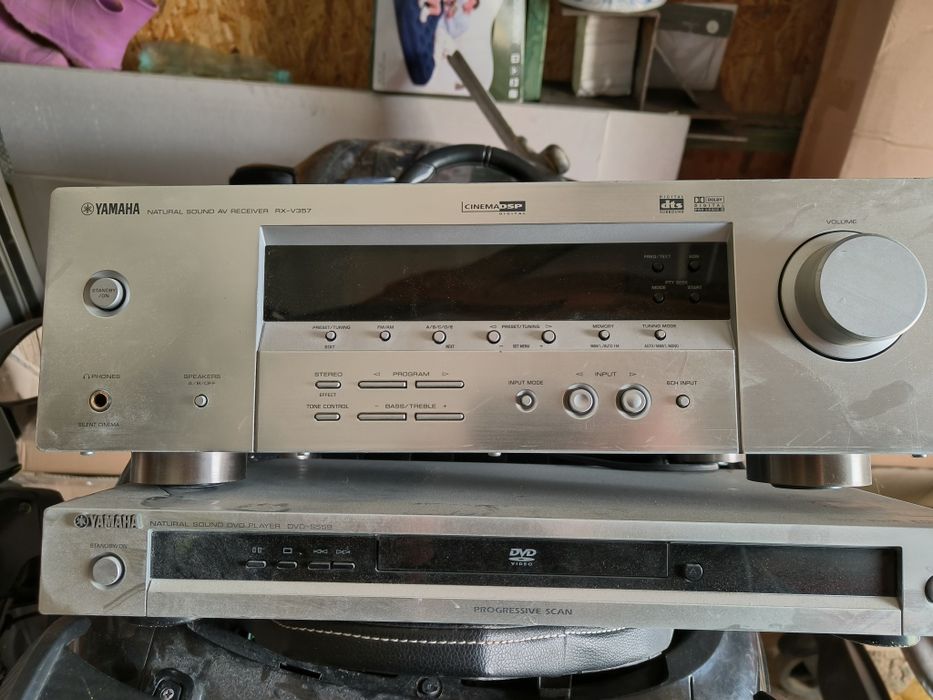 yamaha rx-v357 amplituner plus dvd