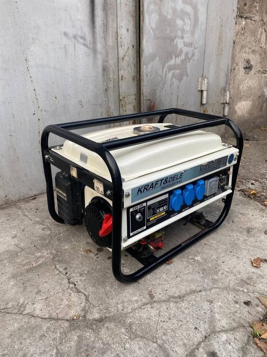 Генератор бензиновый и газовий 4т kraft&dele kd114