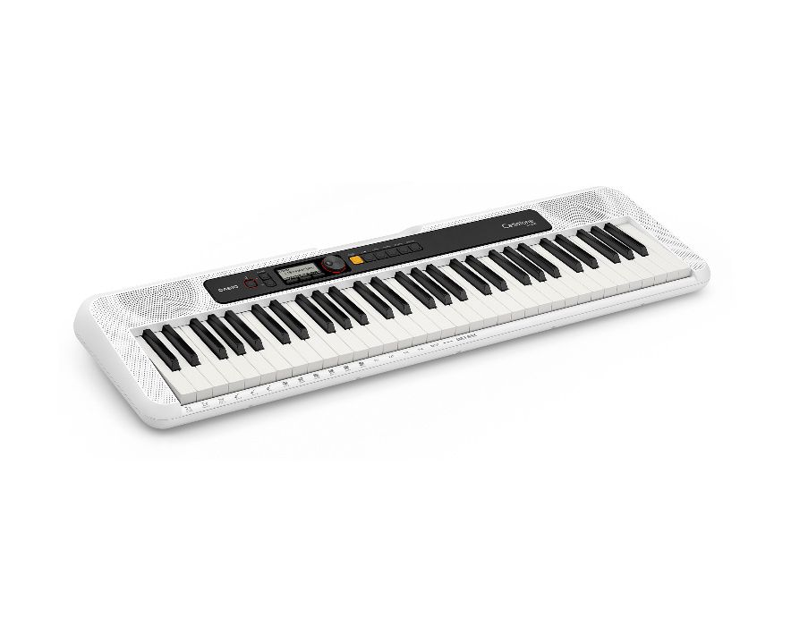 CASIO CT-S200 we (biały) keyboard + Statyw Pokrowiec Ławka / SKLEP