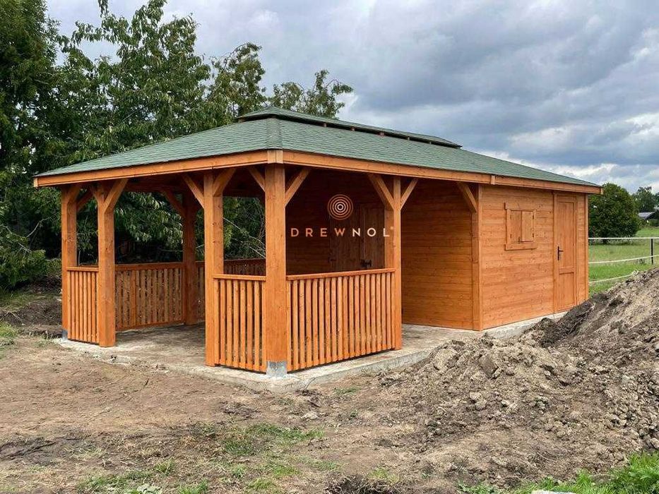 domek narzędziowy, drewutnia, domek 2w1 altanka , altanki