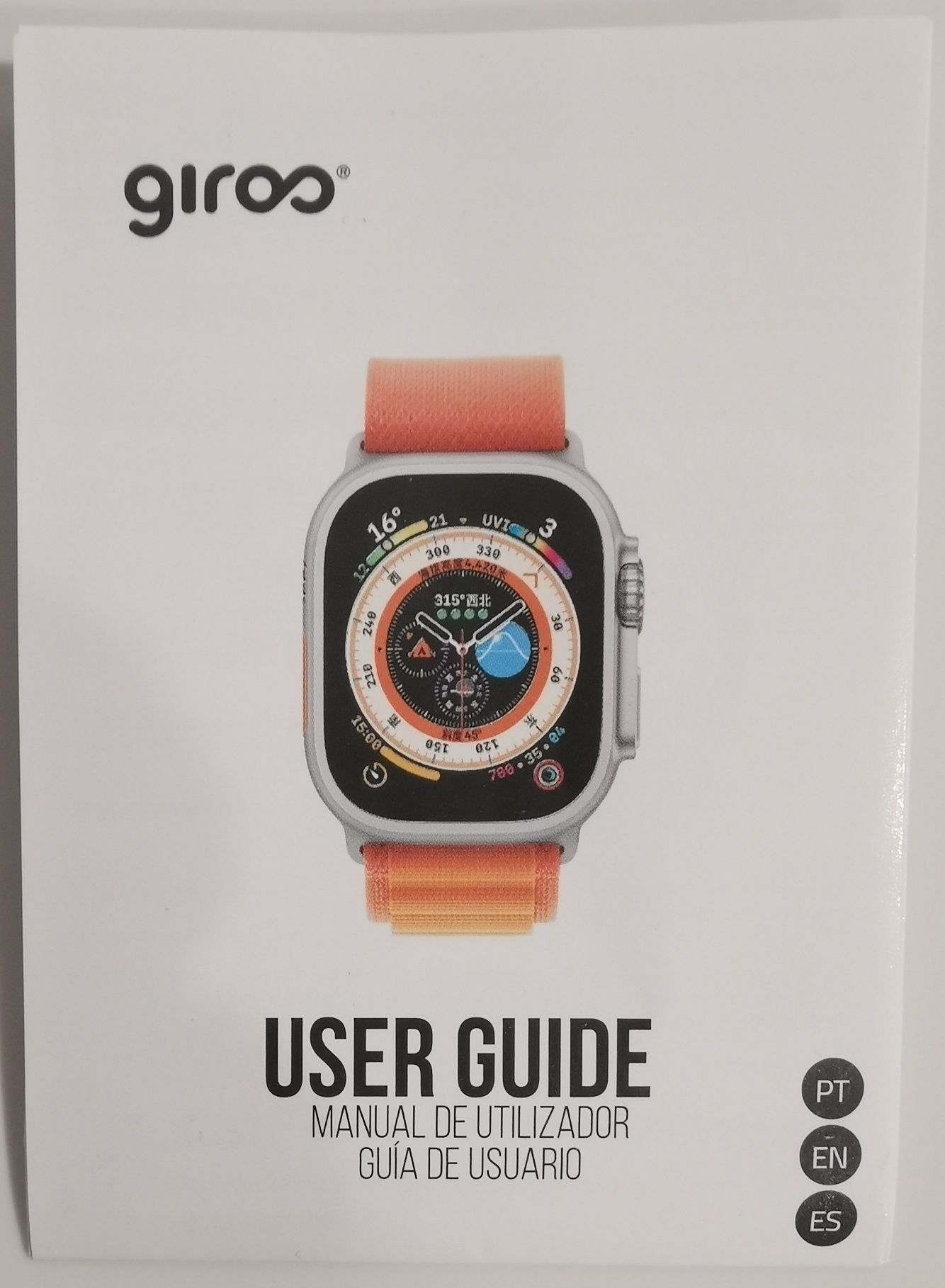 Relógio Smartwatch giros