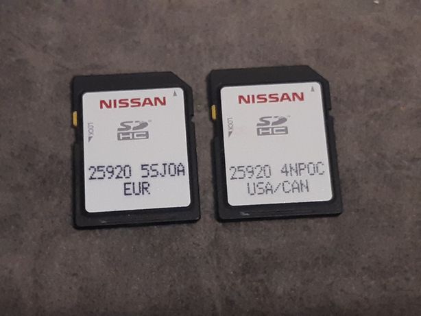 SD Card СД карта Nissan Leaf Ниссан Лиф 30 40 кВт