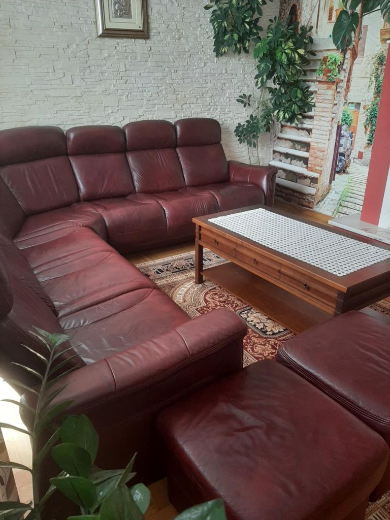Narożnik skórzany