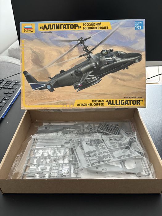 Kit modelagem ZVEZDA Russian Attack Helicopter