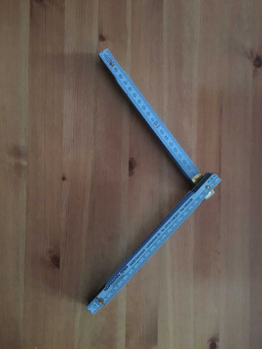 Miarka drewniana składana 2 metry