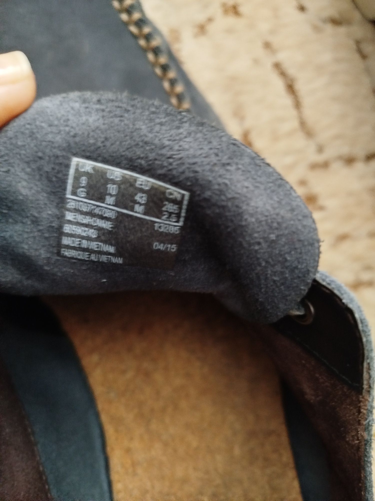 Мужские мокасины Clarks