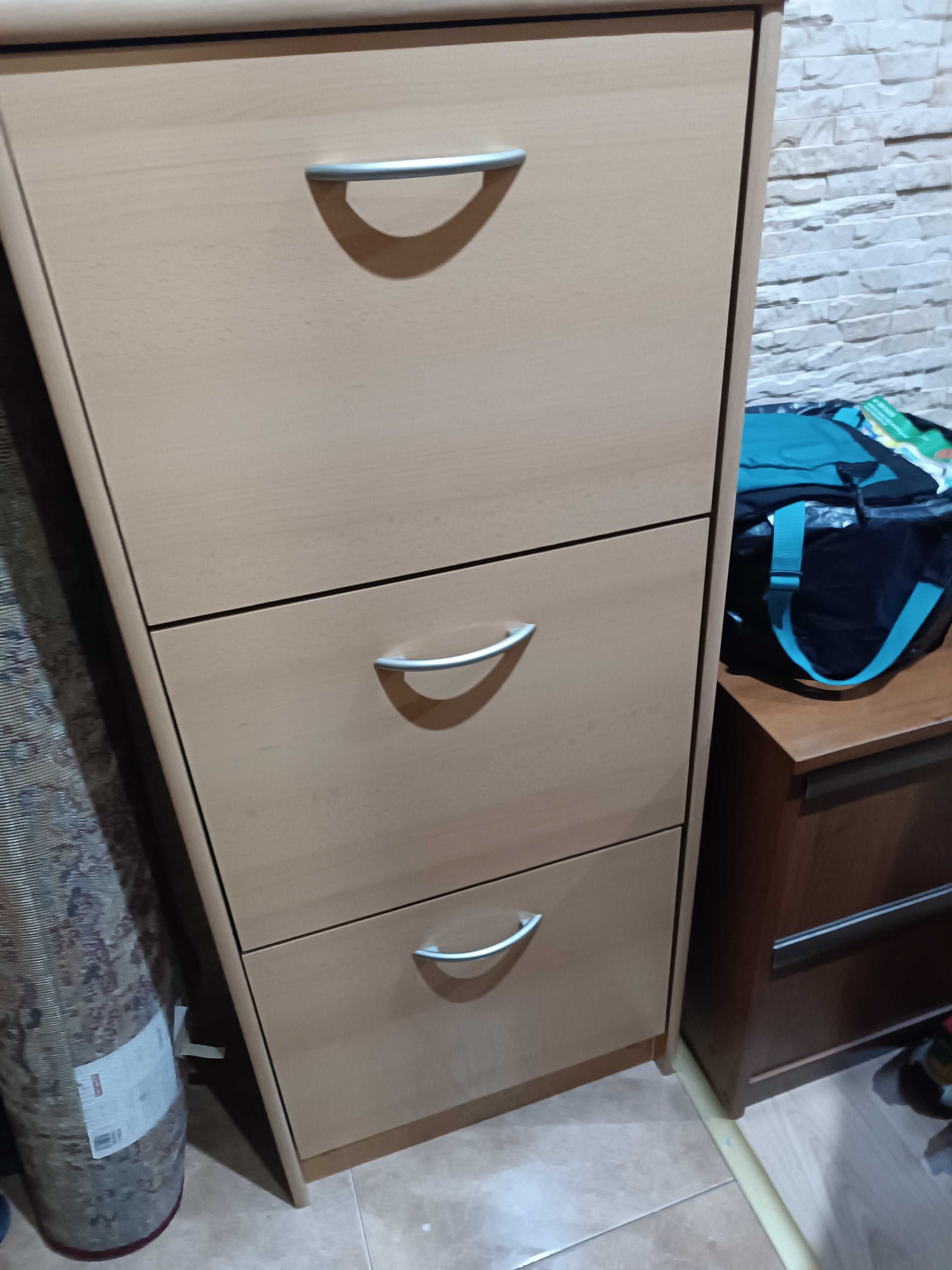 Szafka na buty płytka drewno