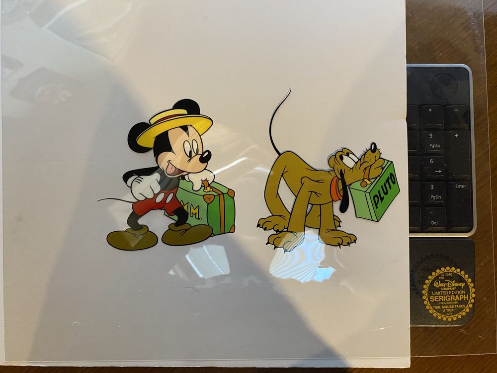Gravura “cell” Walt Disney serigraph