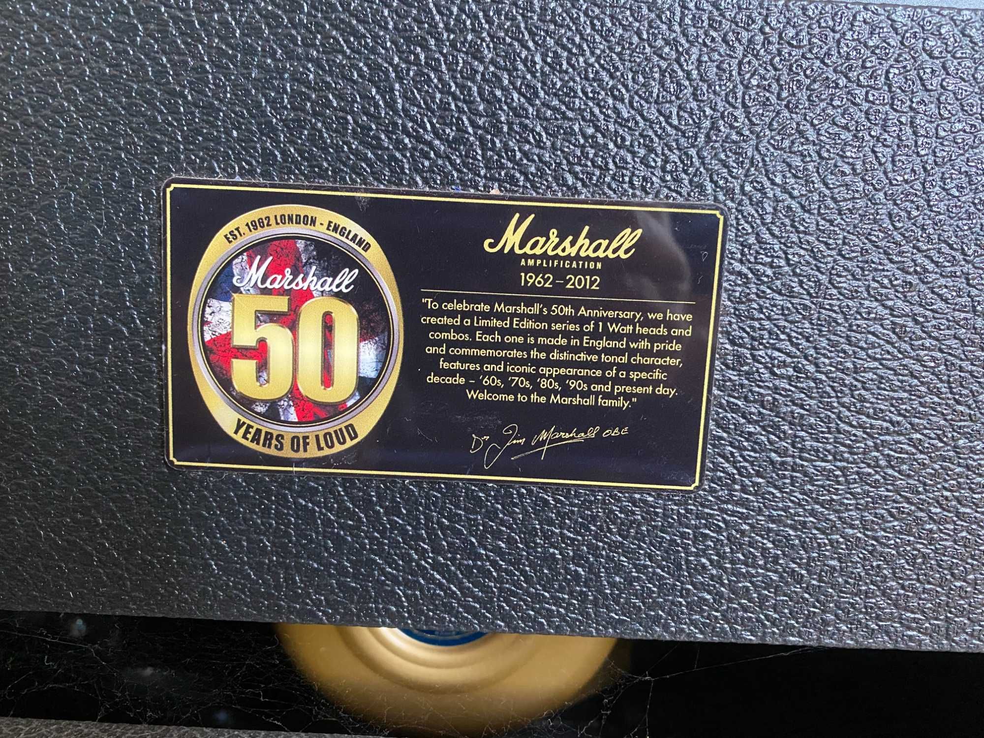 Marshall JMP1C 50th Anniversary
