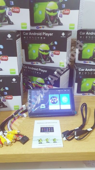 AutoRadio 2Din '7' Android 13 GPS Carplay Android Auto/Montagem