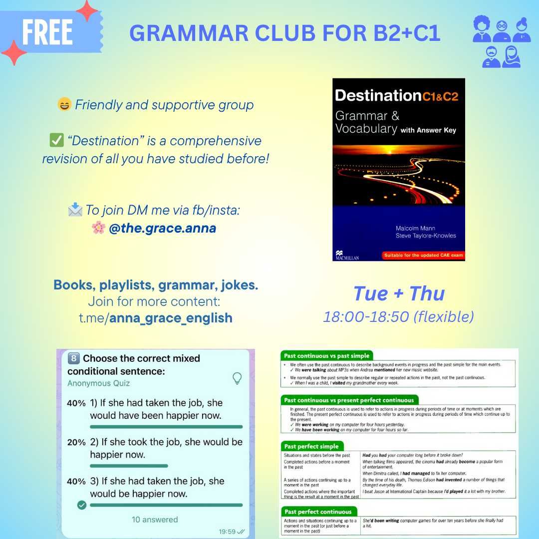 Spoken English Teacher B2, C1 Уроки розмовної англійської мови