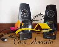 Colunas ligar ao pc