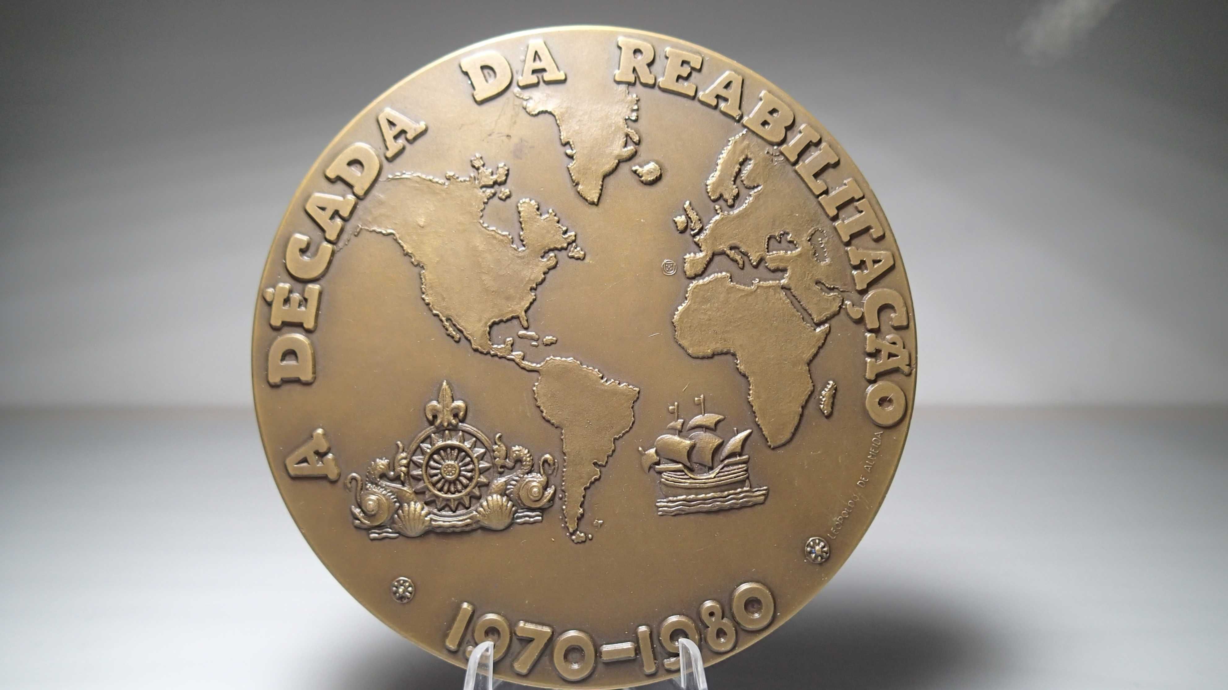 Medalha em Bronze  da Década  da Reabilitação 1970/80