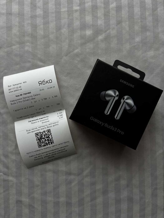 Samsung Buds 3 Pro — нові, запечатані є гарантія