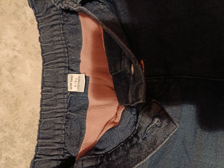 Зимові штани для дівчинки 120 см