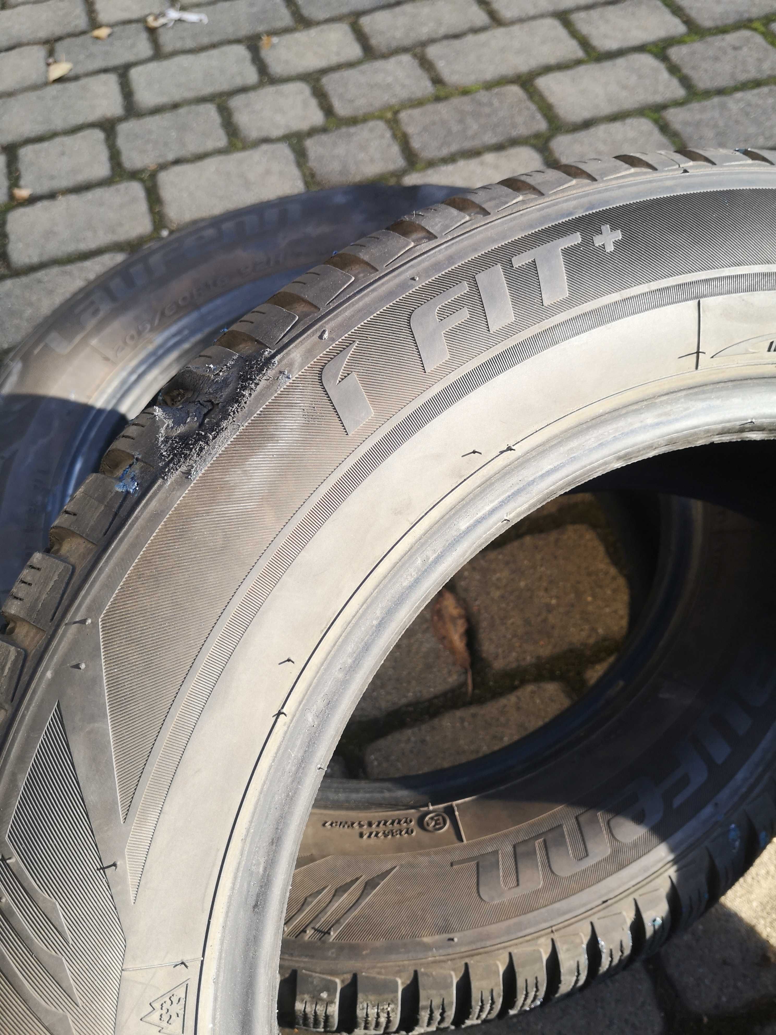 Opony zimowe Laufenn 205/60 R16, rocznik 2020.