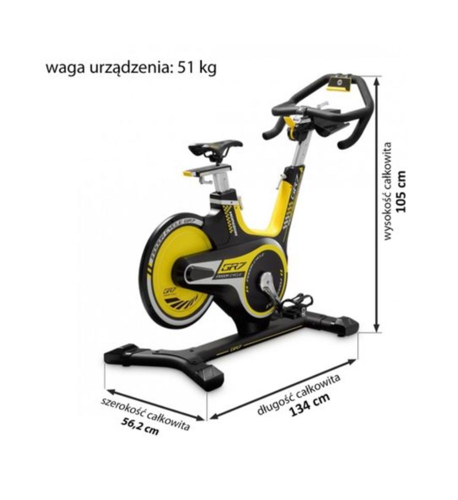 Horizon GR7 rower spinningowy