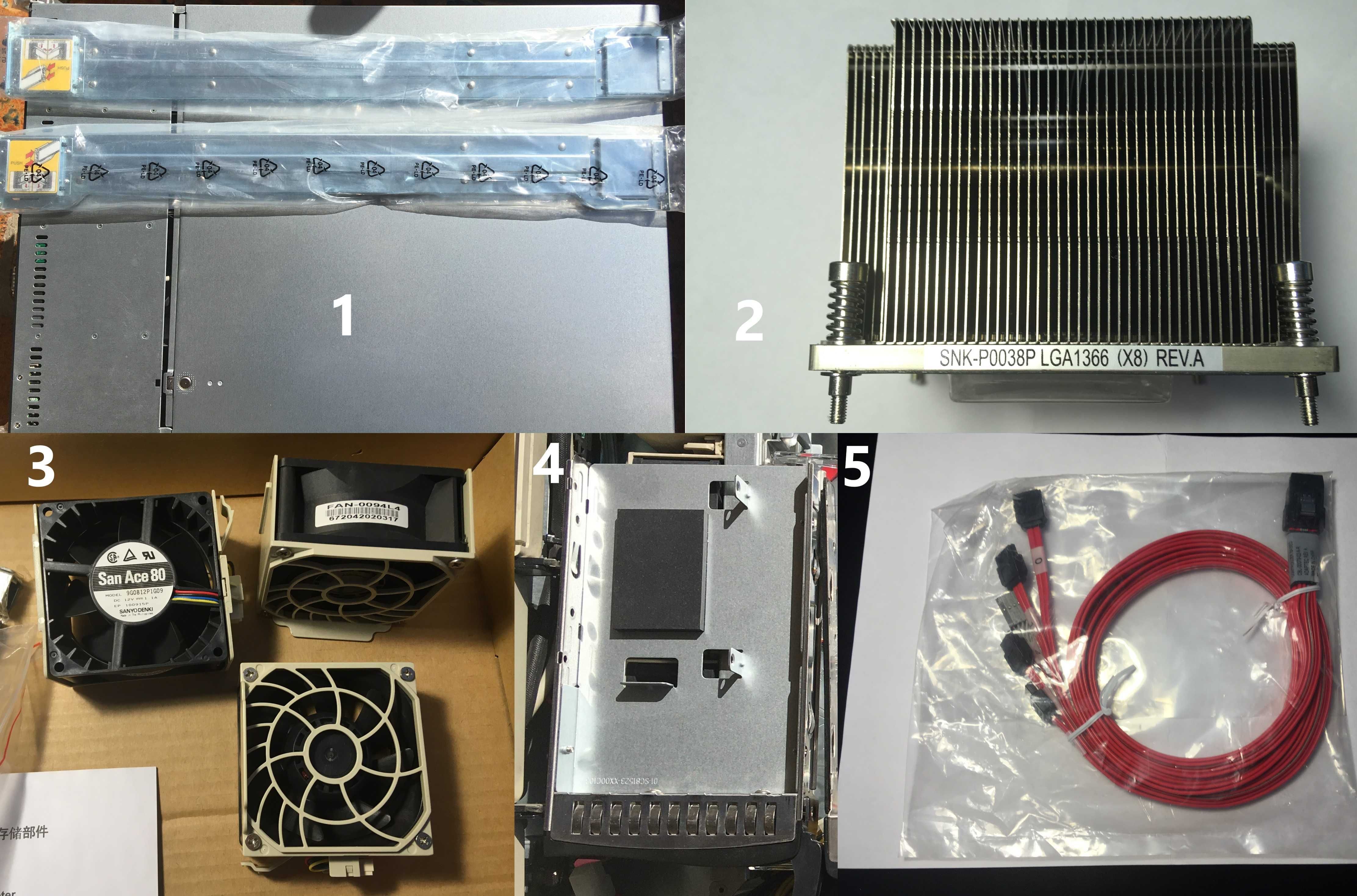 Стоечный сервер Supermicro SC825 6026C 2U, CSE 825 TQ 560 LP B