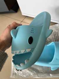 Shark Slippers nowe klapki basenowe plazowe