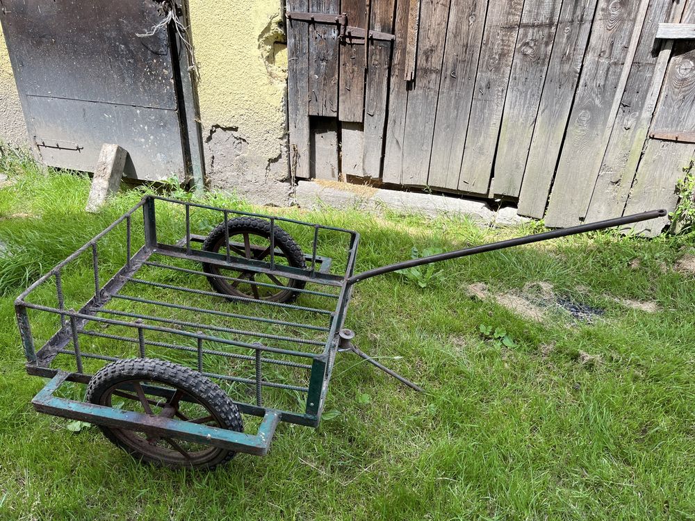Wózek ogrodowy (korka) z podpórką