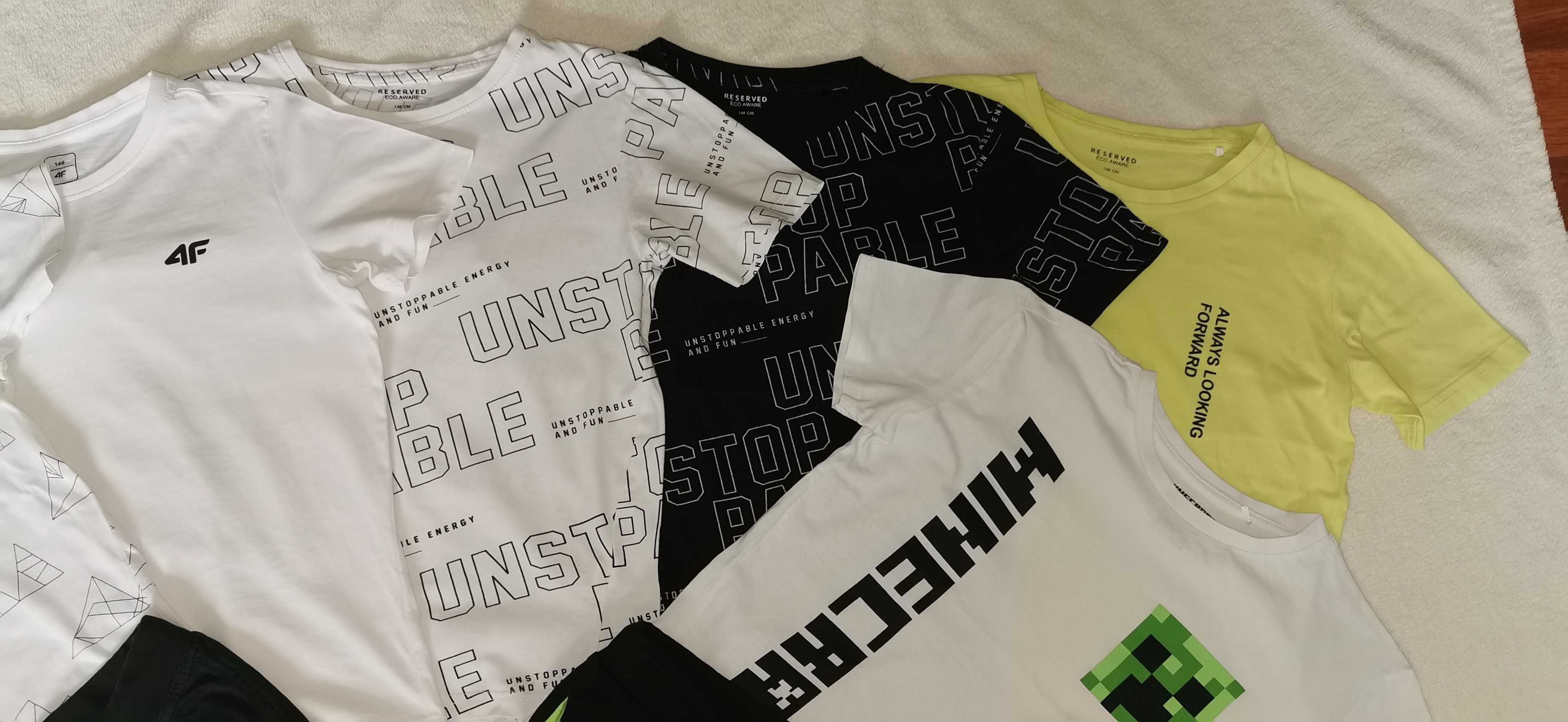 Zestaw ubrań letnich dla chłopca 140-146 cm iDO 4F reserved minecraft