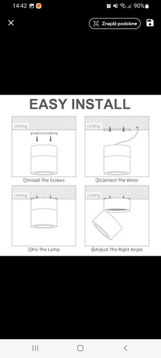 3 Reflektory led z żarówka bialy 7w swiatlo neutralne