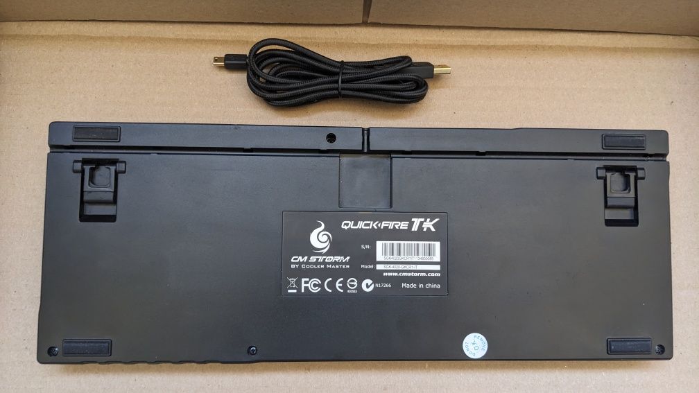 Механічна дротова клавіатура Cooler Master CM Storm Quickfire TK