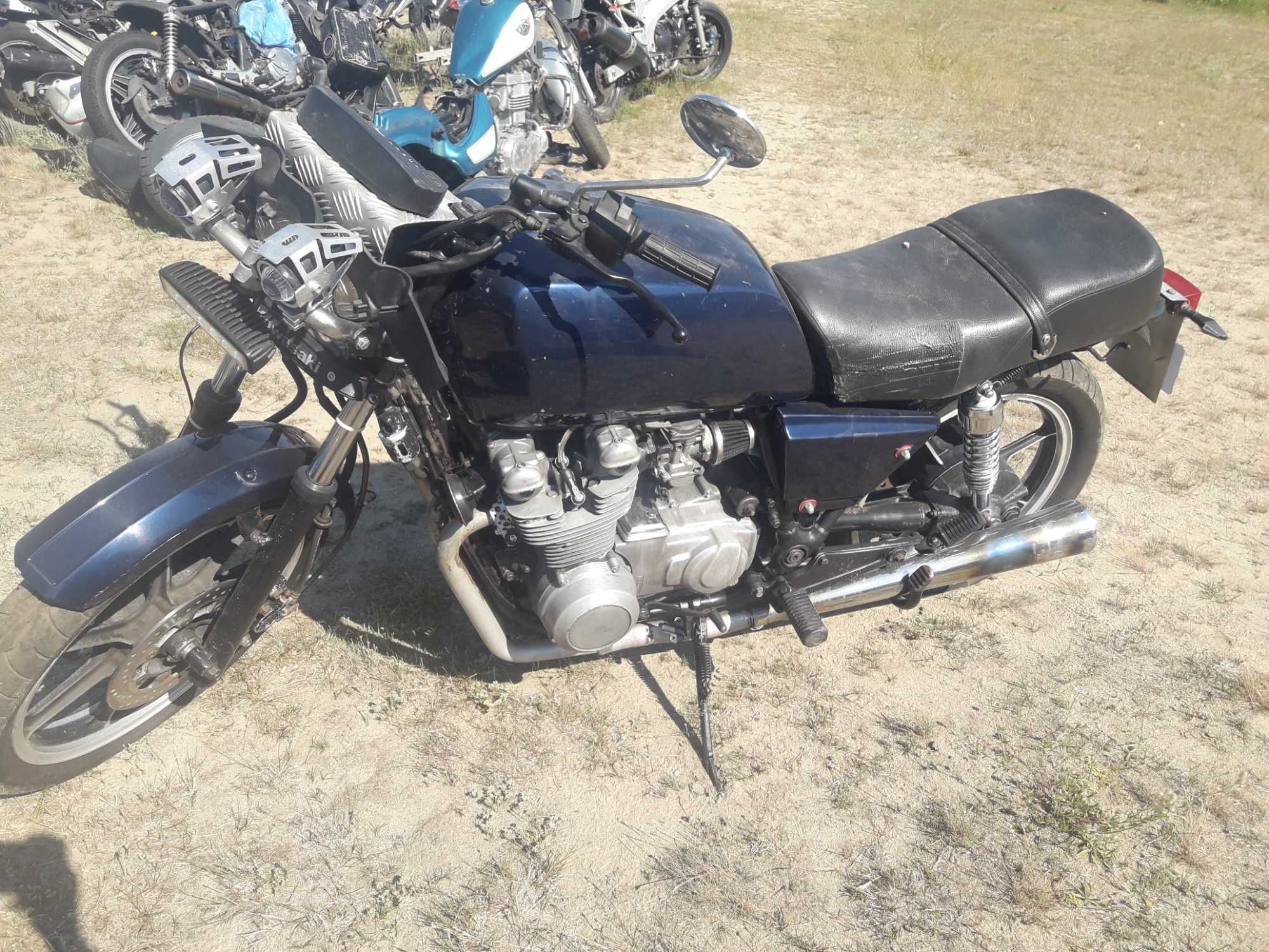 Kawasaki kz750 kz 750 silnik gaźniki moduł koło lagi zbiornik części