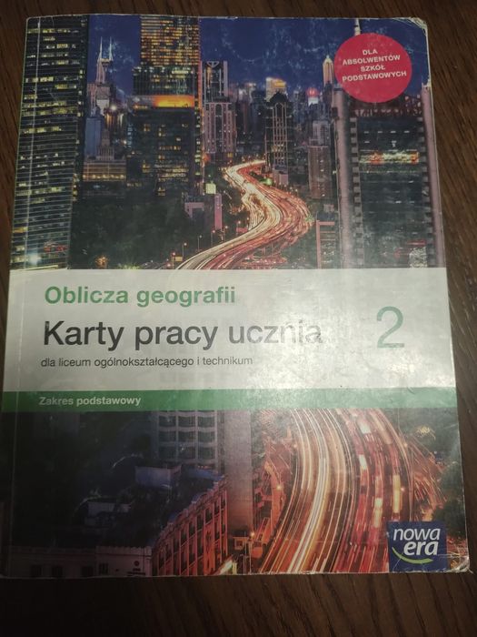 Oblicza geografii 2 karty pracy