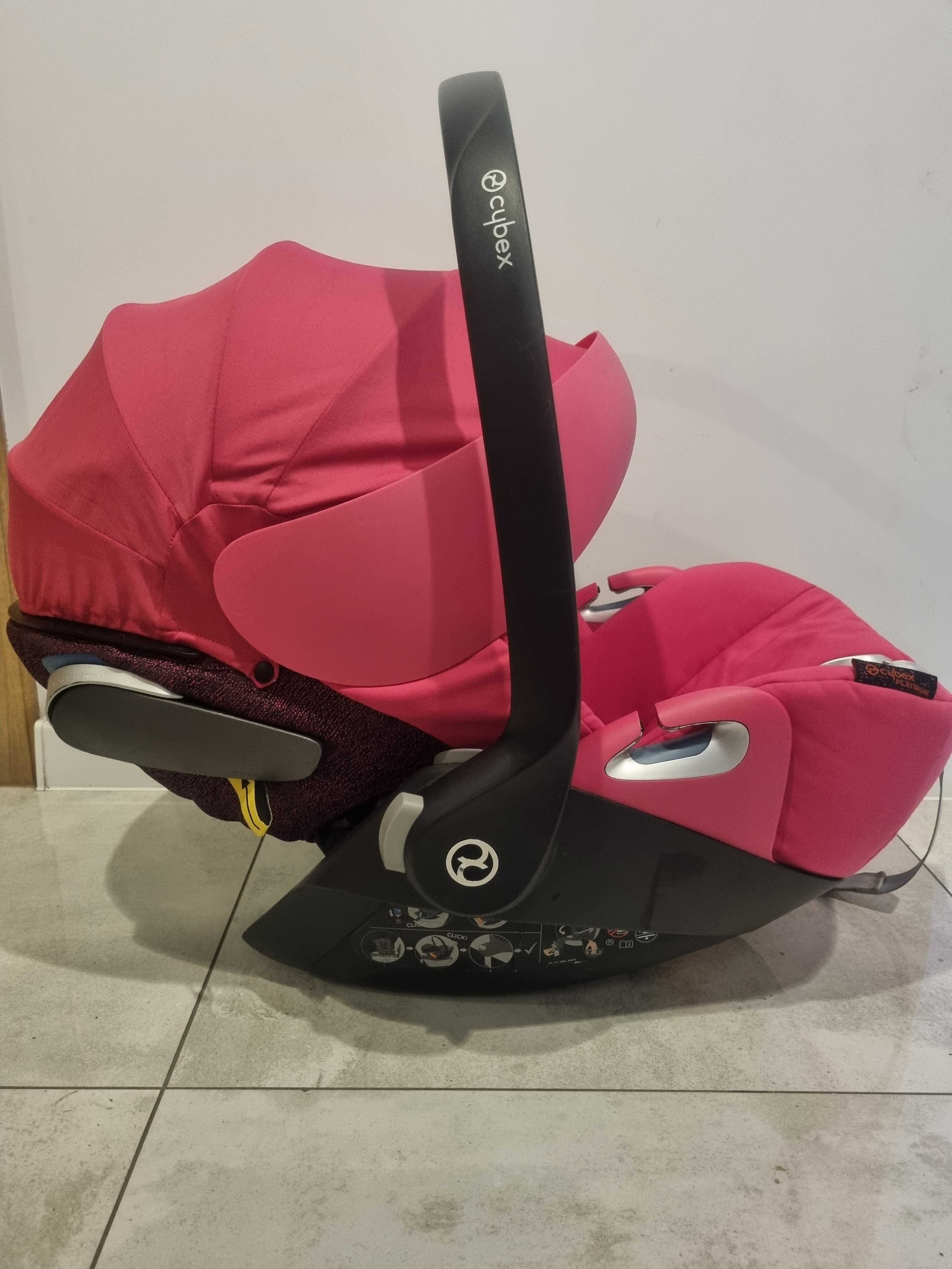 Fotelik samochodowy Cybex Cloud Z i-Size Passion Pink (0-13 kg)
