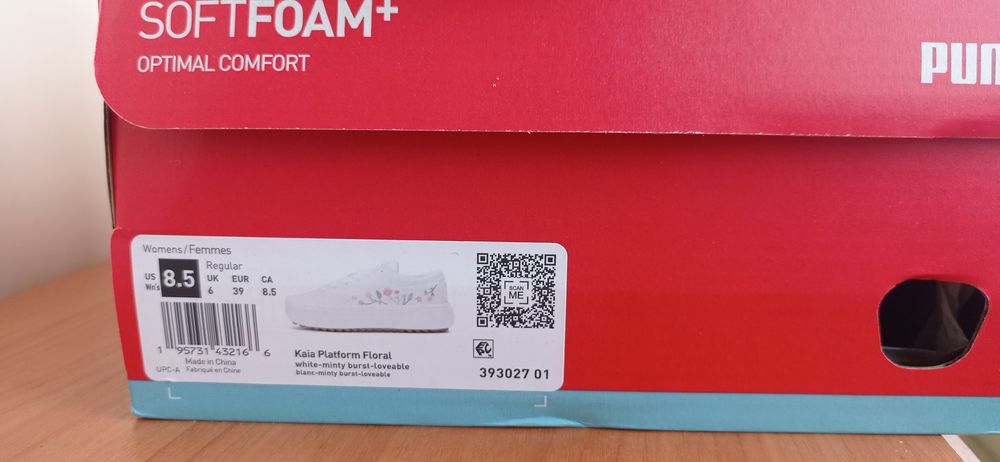 Кроссовки puma 39 p