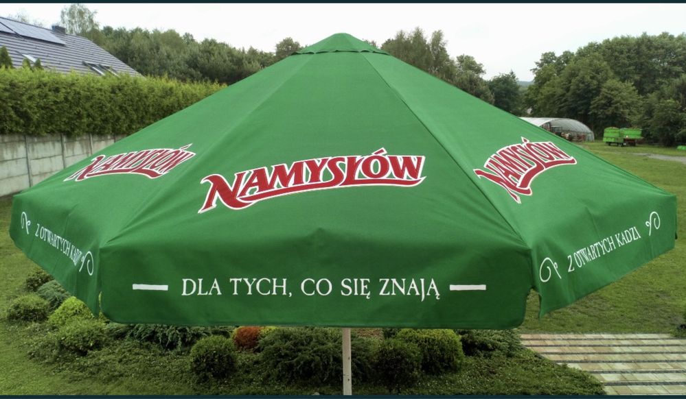 Duży parasol ogrodowy 4 m