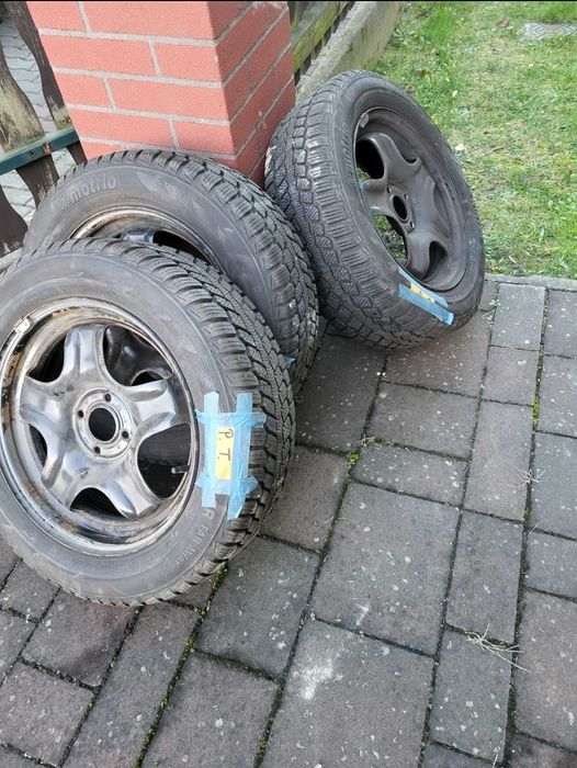 Komplet kół felgi z oponami ziomowymi do DACIA SANDERO 205/55/R16