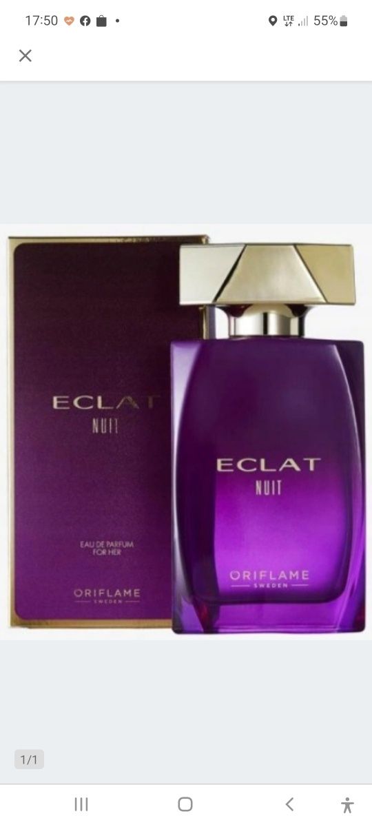 Eclat nuit oriflame