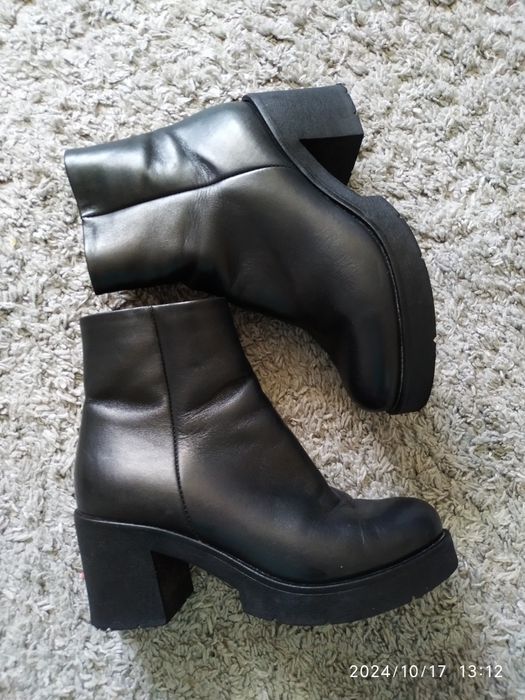 Ботінки шкіра польські Best But 37 розмір