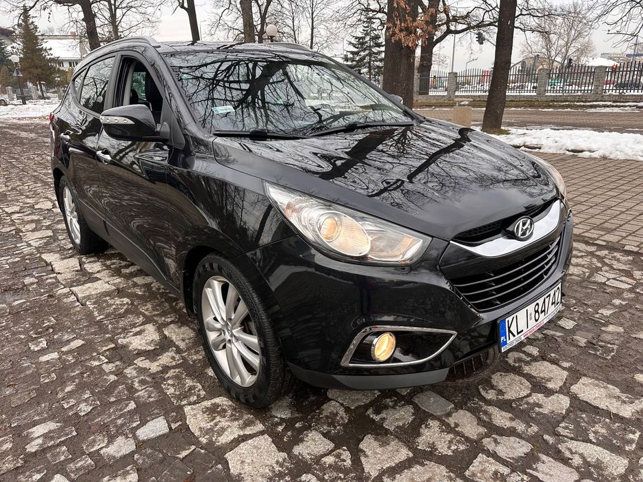 Hyundai ix35 2.0 184KM 4x4 Full Serwis Bezwypadkowy Panorama Skóra Możliwa Zamiana