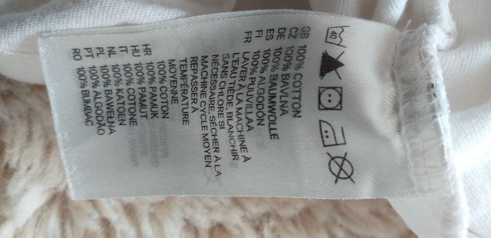 Koszulka, t-shirt r. 74 H&M