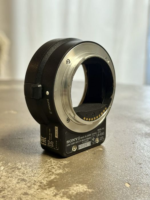 Sony LA-EA3 переходник Sony A - E mount