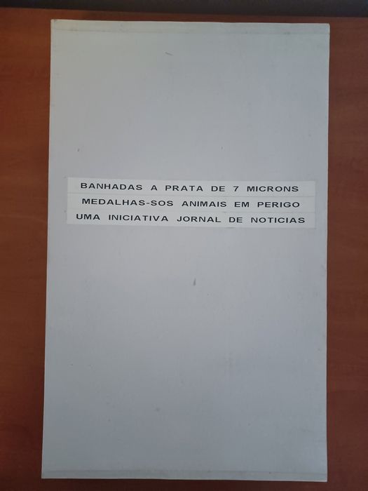 Medalhas SOS Animais em Perigo - Jornal de Notícias