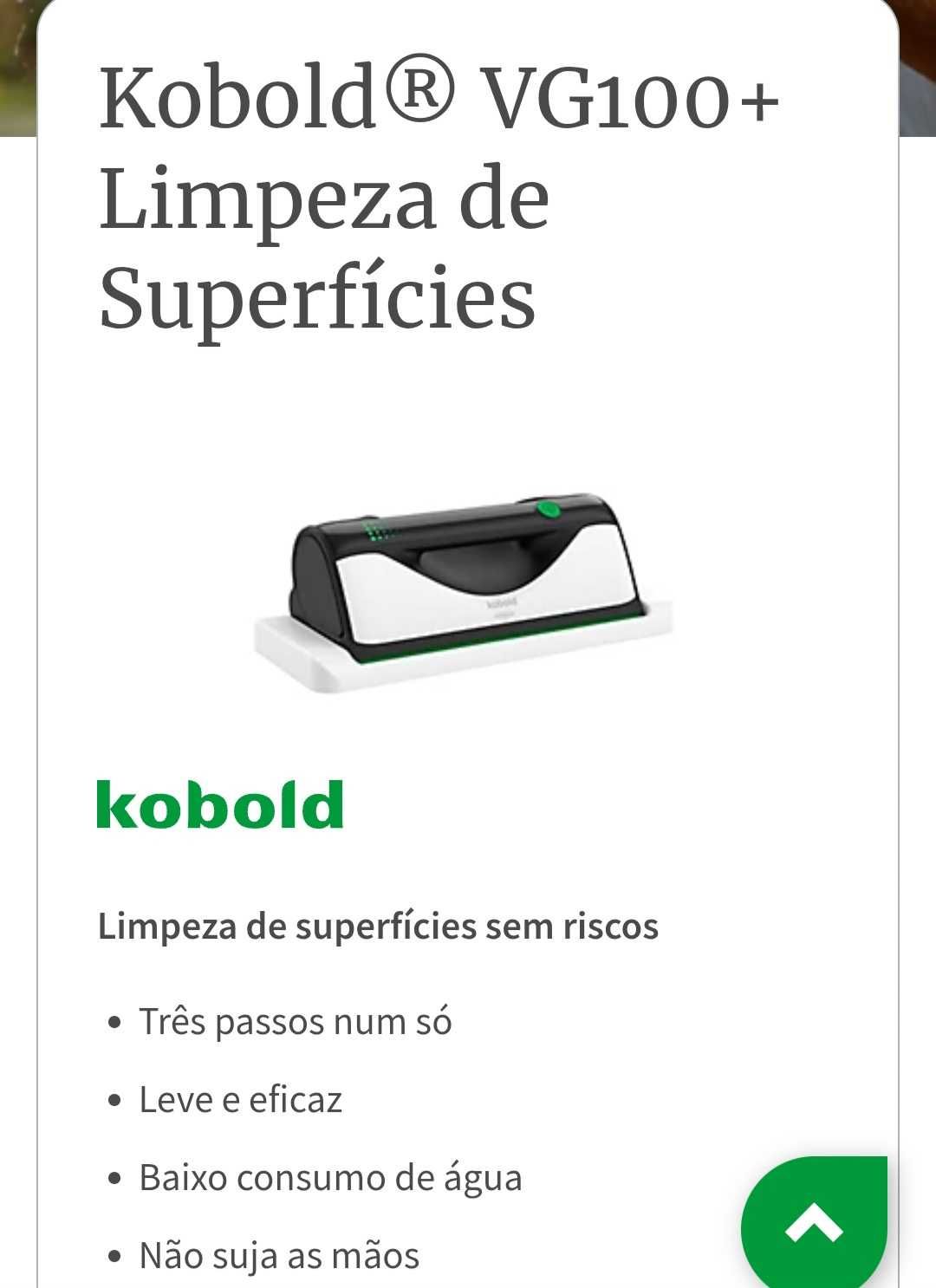 Limpa vidros e superfícies Kobold NOVO
