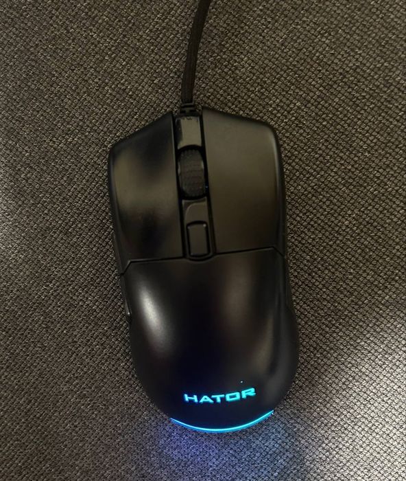 Мышь проводная HATOR ESSENTIAL чёрная