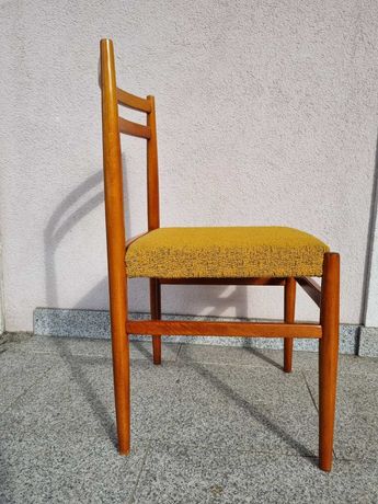 4x krzesło vintage design PRL Lata 70 dobry stan Czechosłowacja Ton