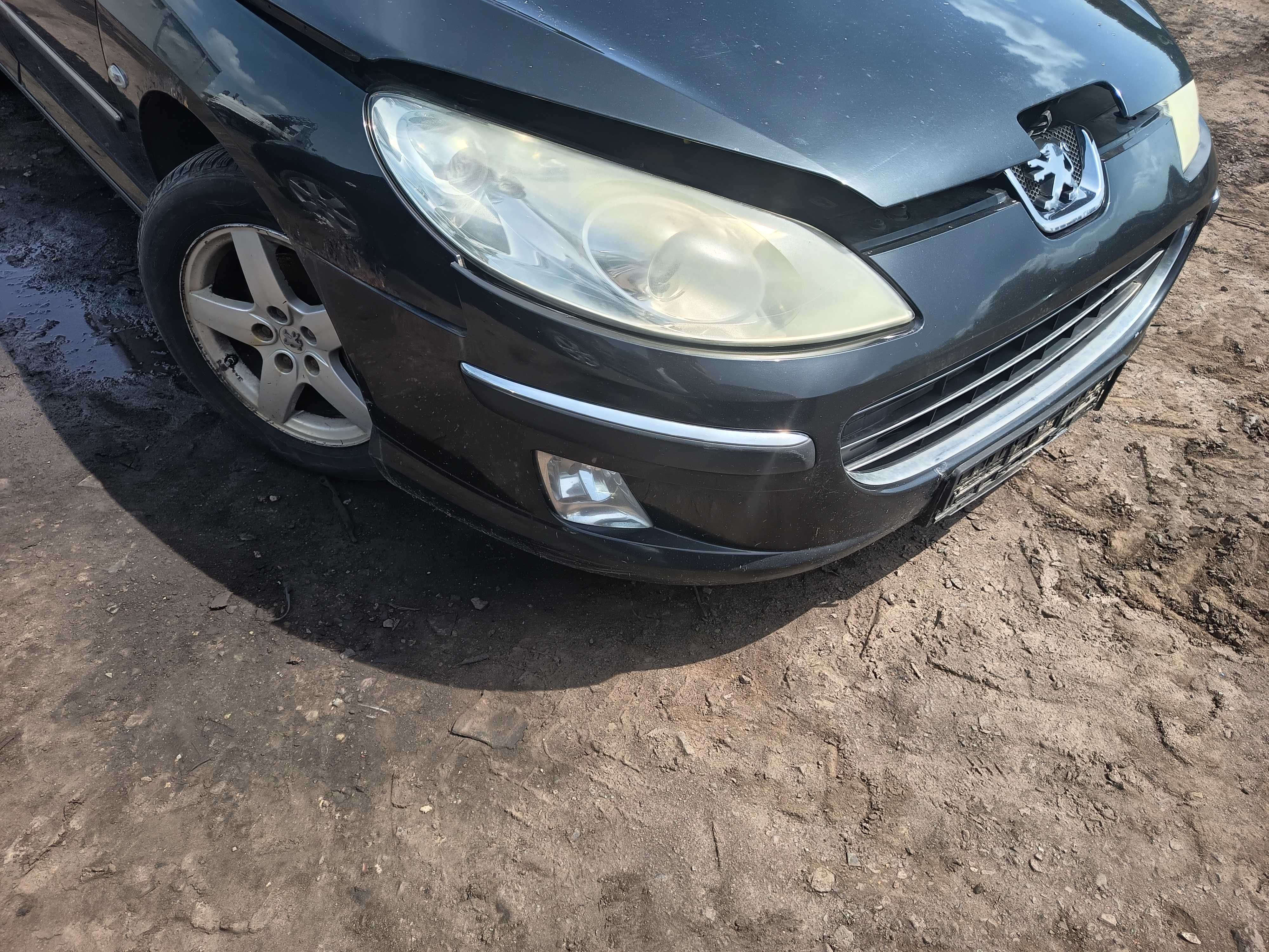 Peugeot 407 EXLD zderzak przedni FV transport/dostawa