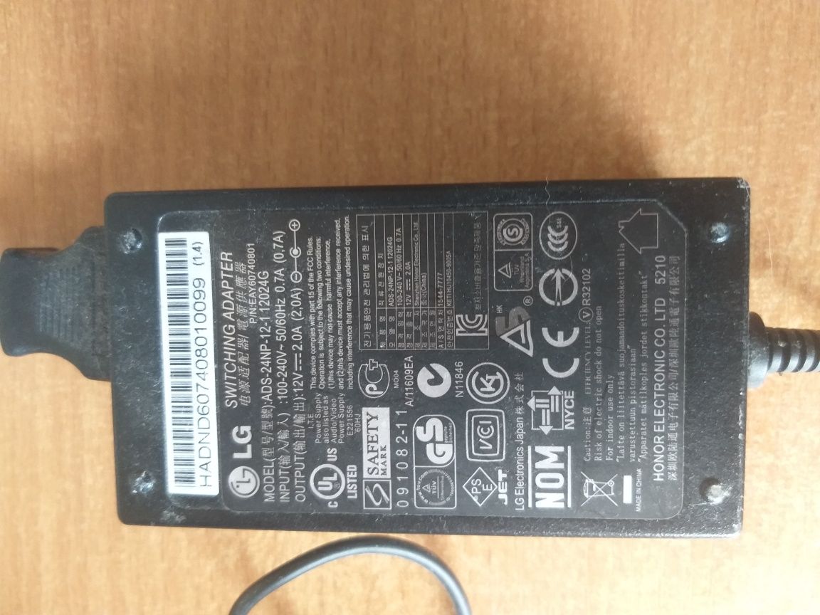 Monitor LG Flatron E1940 18.5cala VGA Sprawny