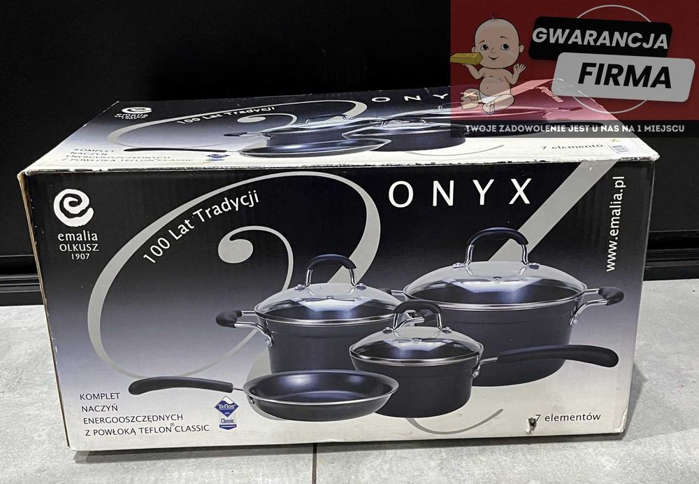 Komplet Naczyń Energooszczędnych ONYX | NOWY |