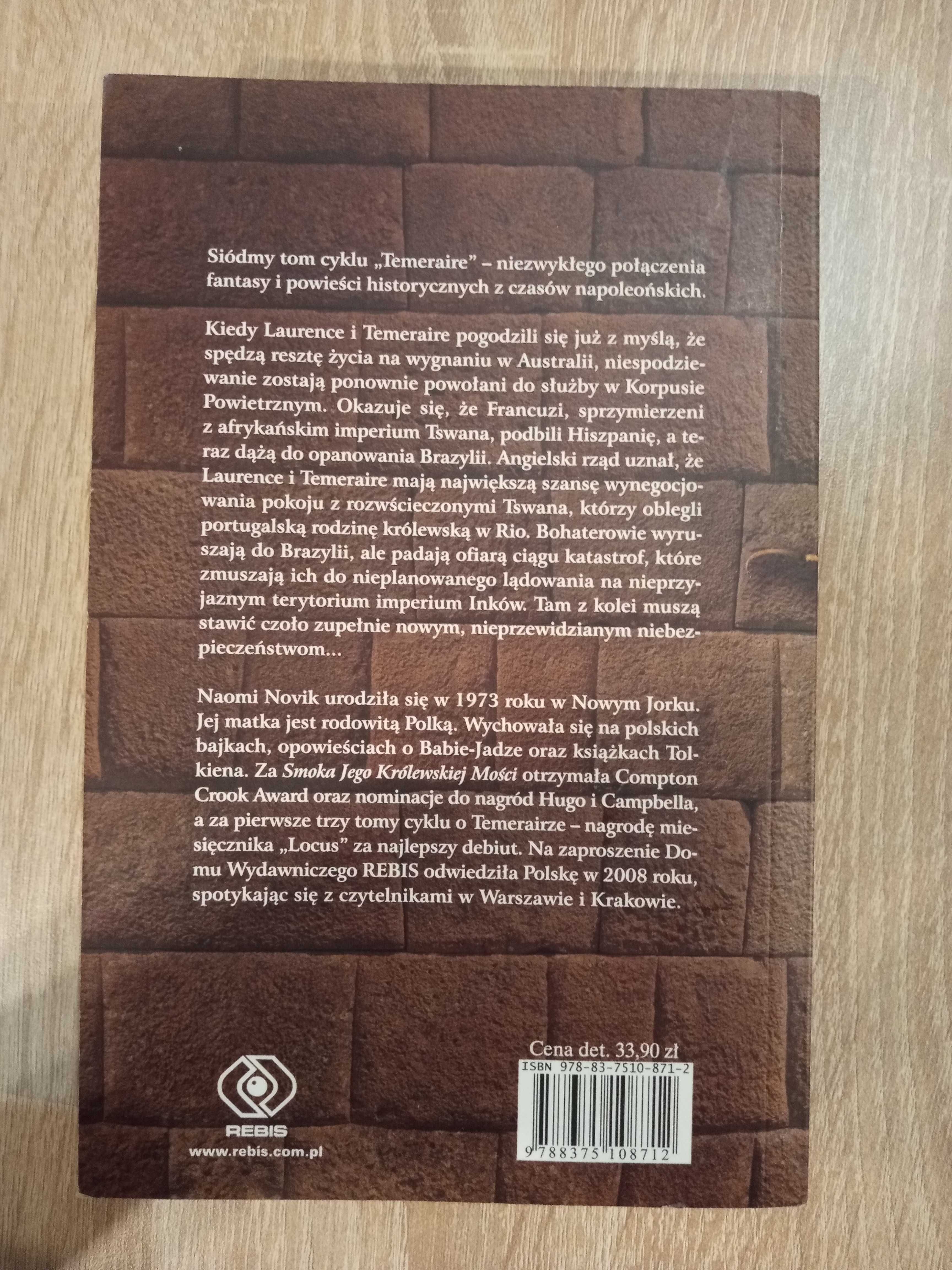 Naomi Novik, Próba Złota, cykl Temeraire tom 7