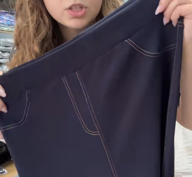 Встречеві лосіни з кішенями весна-осінь